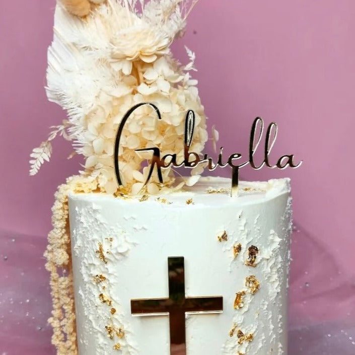 Custom Acrylic Birthday Cake Topper