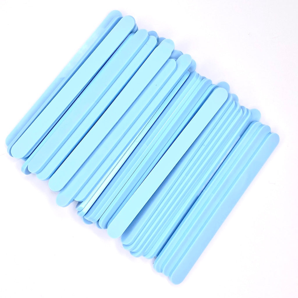 Popsicle - Ice Cream Sticks - Pastel Blue Acrylic