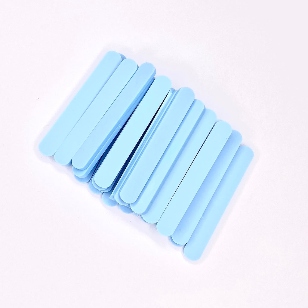 Popsicle - Ice Cream Sticks - Pastel Blue Acrylic
