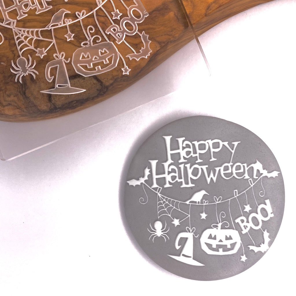 cookie stamp fondant embosser halloween clothing line