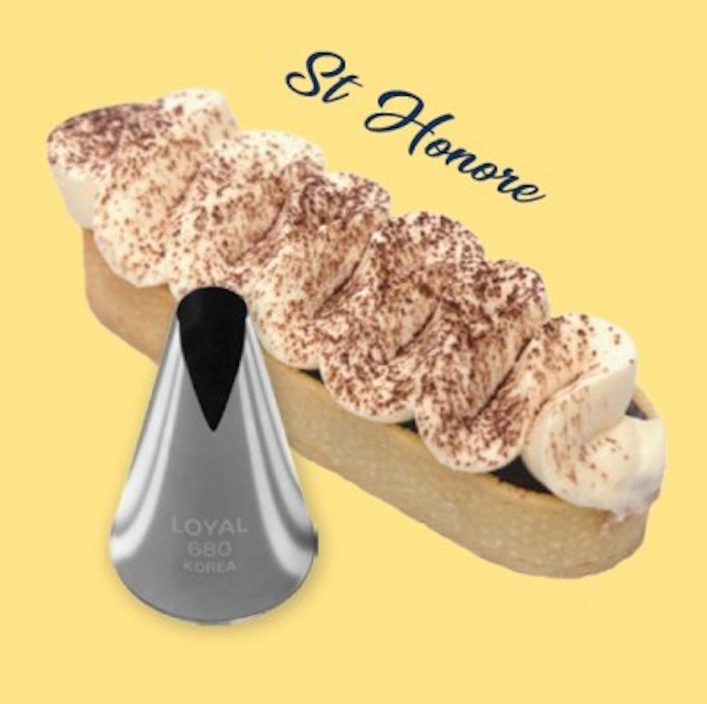 680 st honore piping nozzle Loyal Bakeware