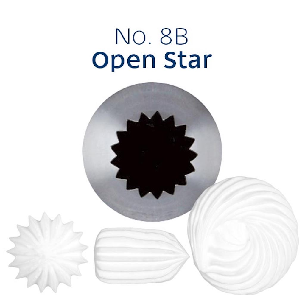 open star 8B piping nozzle loyal