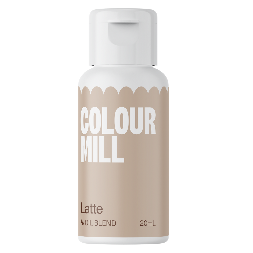 Colour mill oil based food colouring 20ml latte
