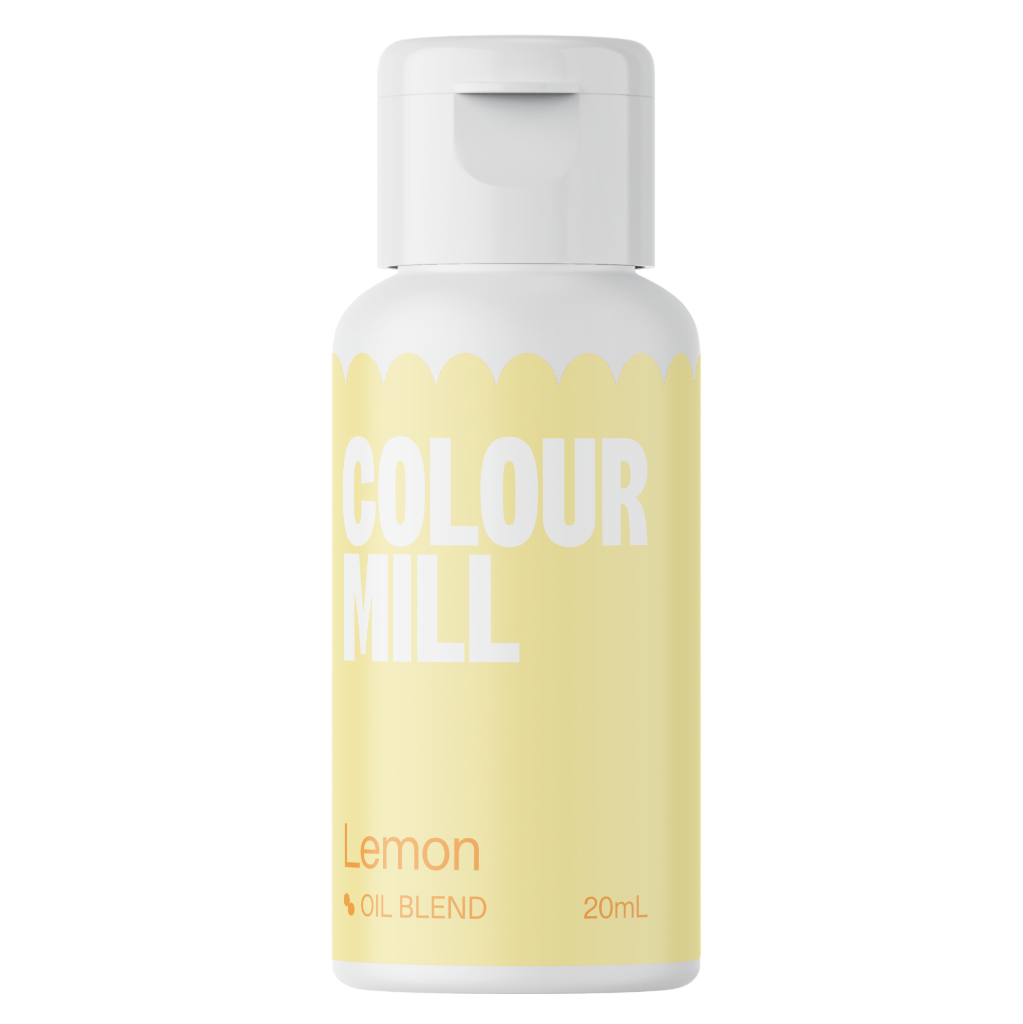 Colour mill oil based food colouring - lemon yellow 20ml