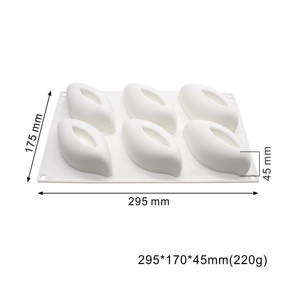 MCM-123-4 flexible silicone cake mould flower