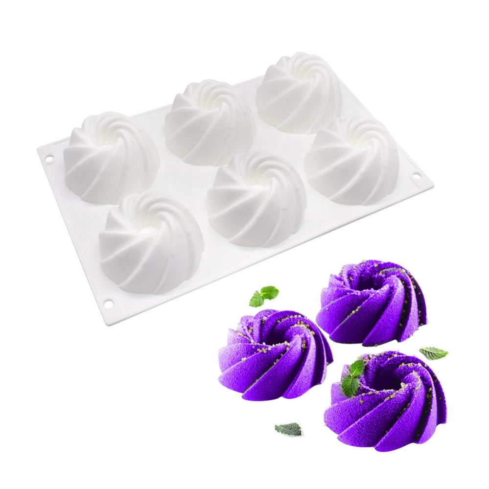 Silicone Cake Mould Dessert Canapé Mini Bundt Cakers