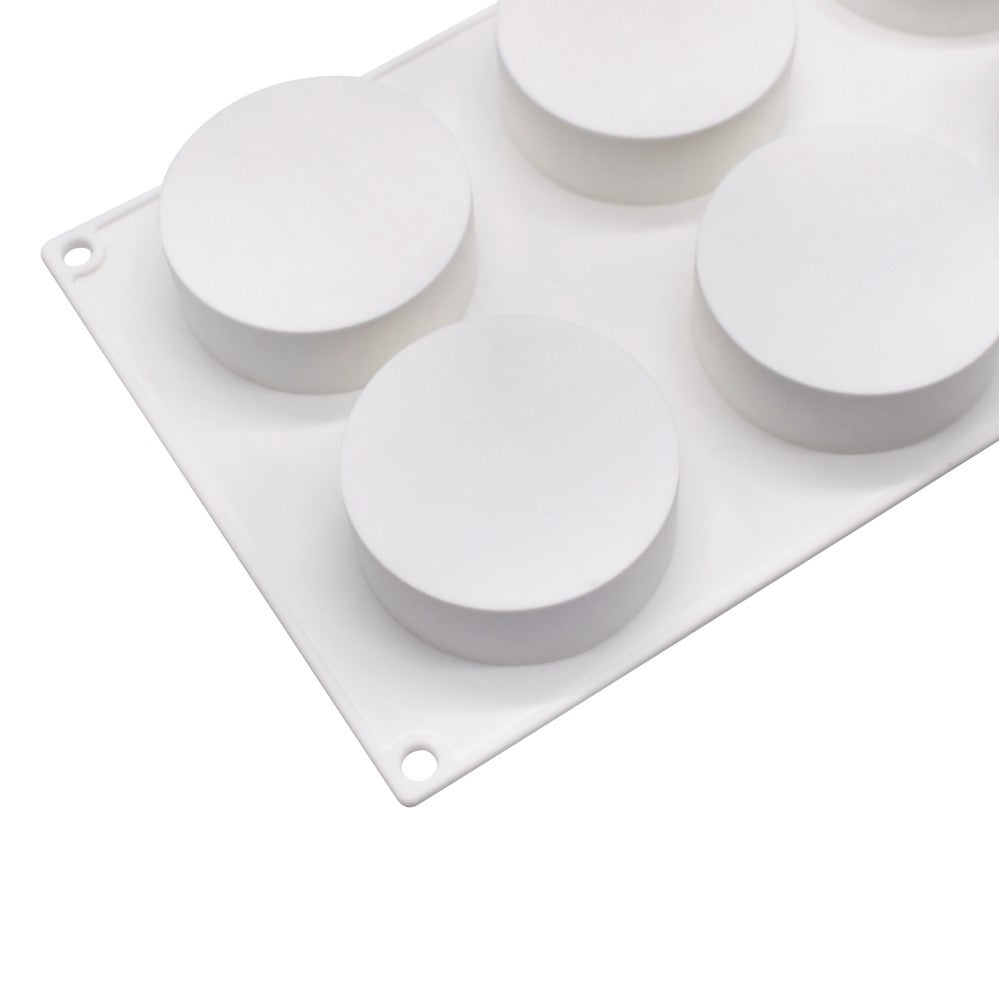 MCM-131-6 silicone mould flat round