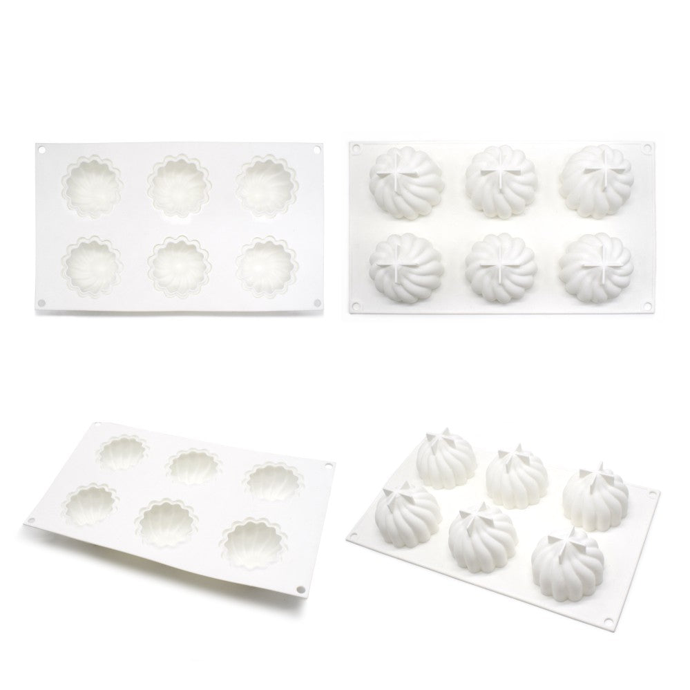 MCM-15-4 silicone mould wavy dome