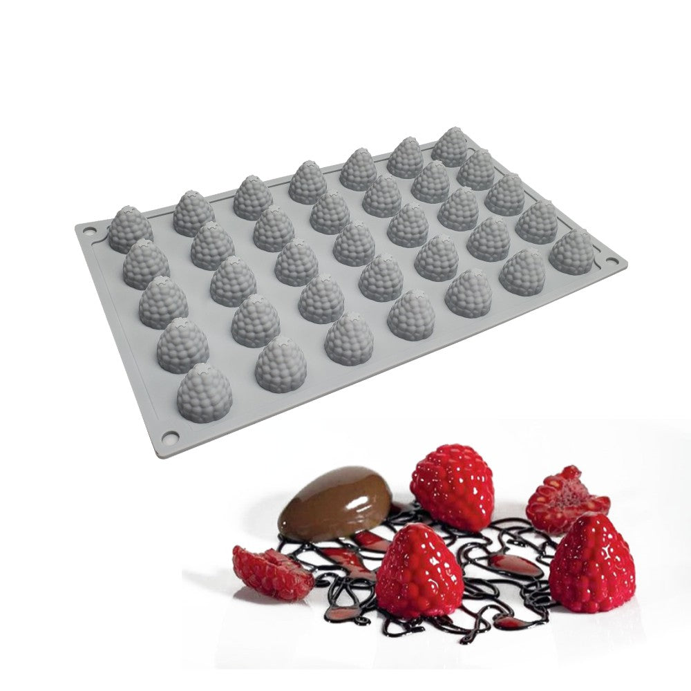 raspberry silicone mousse cake mould