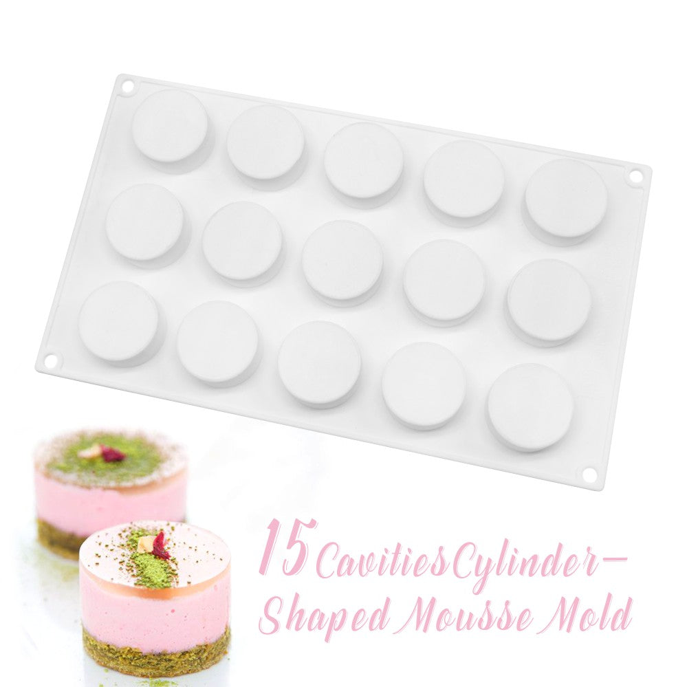 MCM-69-2 flexible silicone mould flat round small