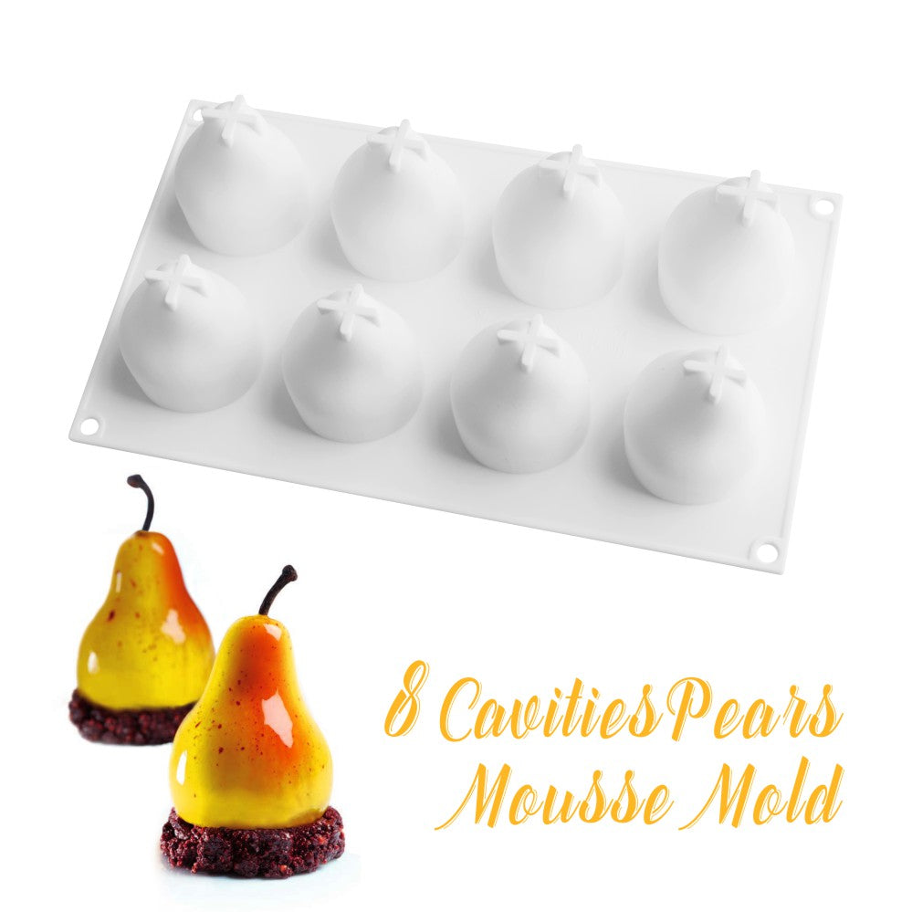 MCM-64-1 silicone mould pear fruit