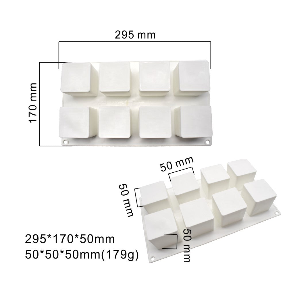 MCM-88-5 silicone mould large cubes