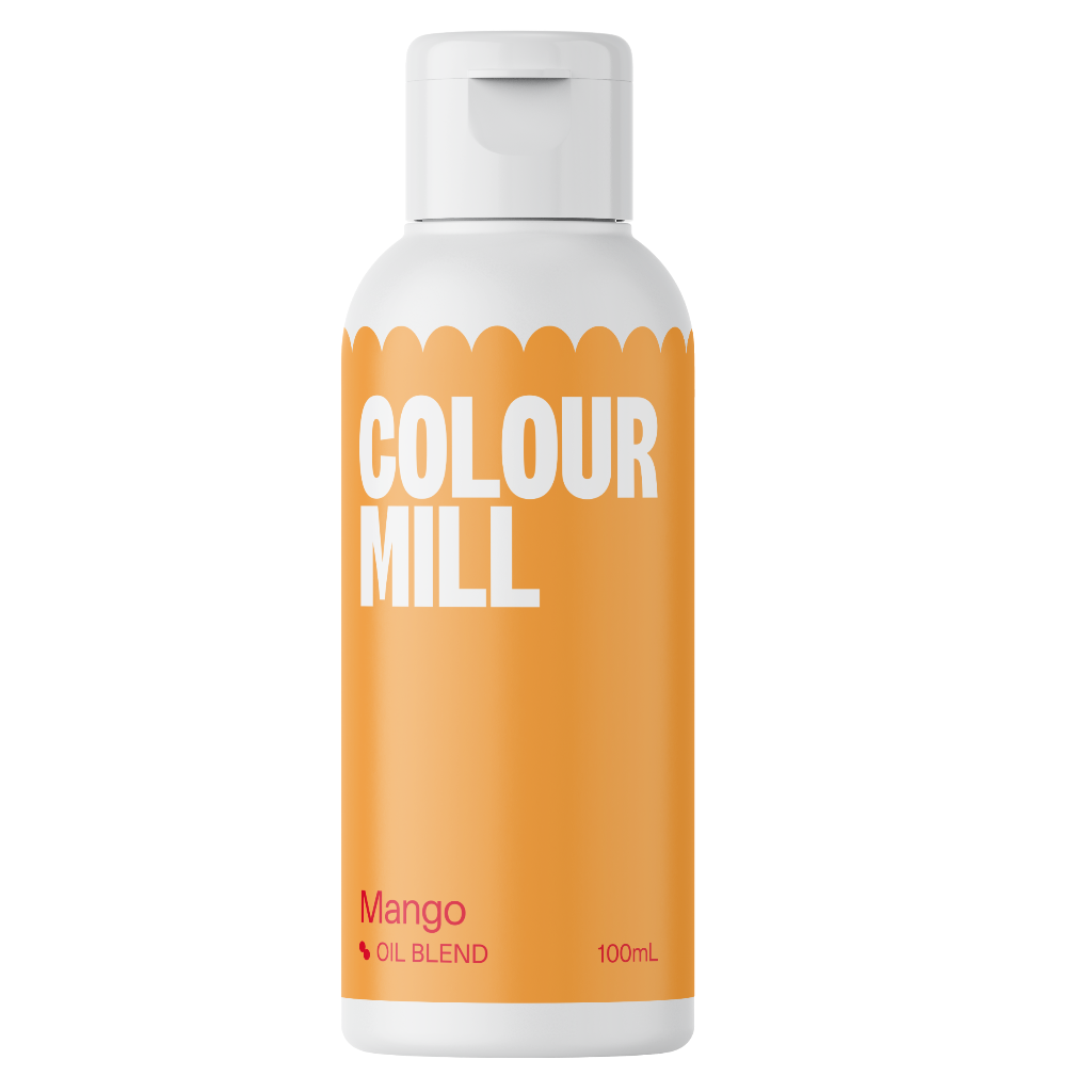 Colour mill oil based food colouring 100ml mango