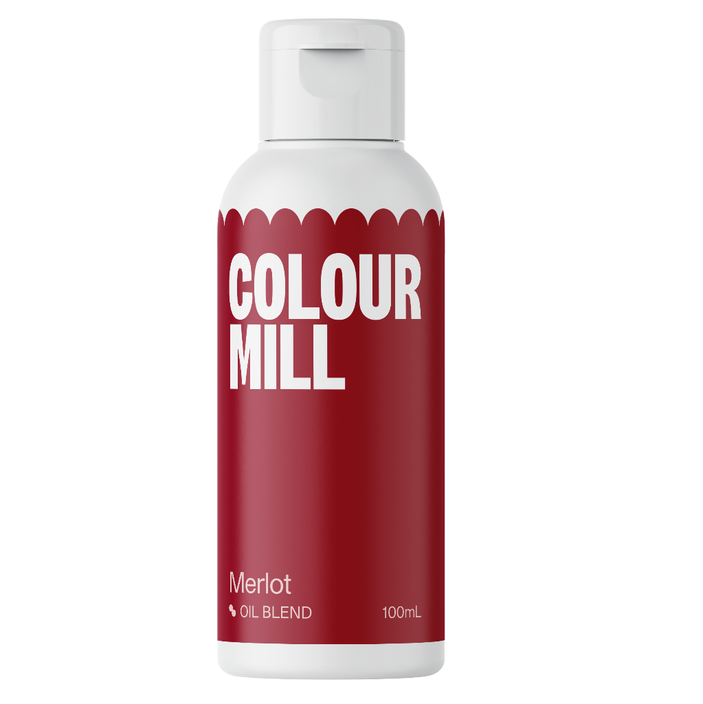 Colour Mill Oil Based Food Colouring 100ml - Merlot
