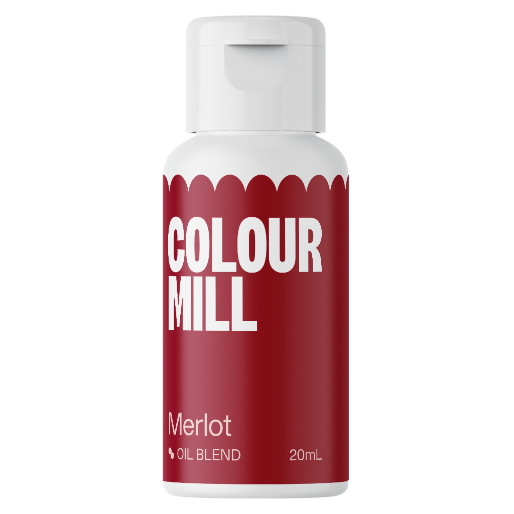 Colour mill oil based food colouring - merlot 20ml