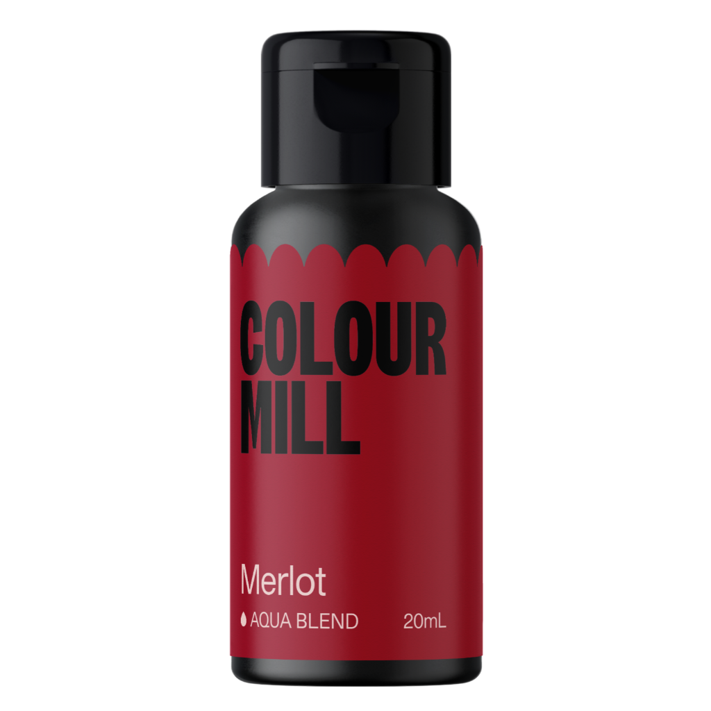 Colour mill oil based food colouring merlot 20ml