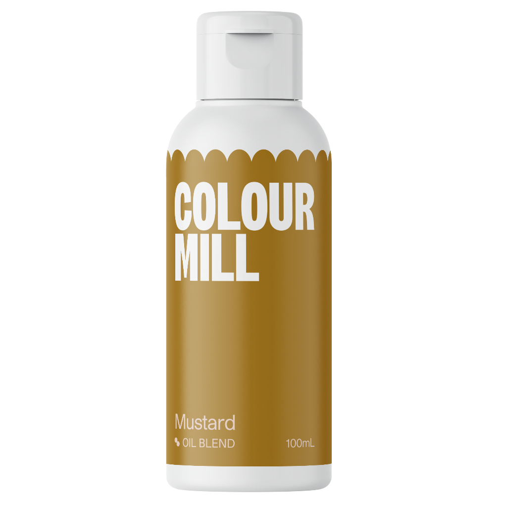 Colour mill oil based food colouring mustard 100ml