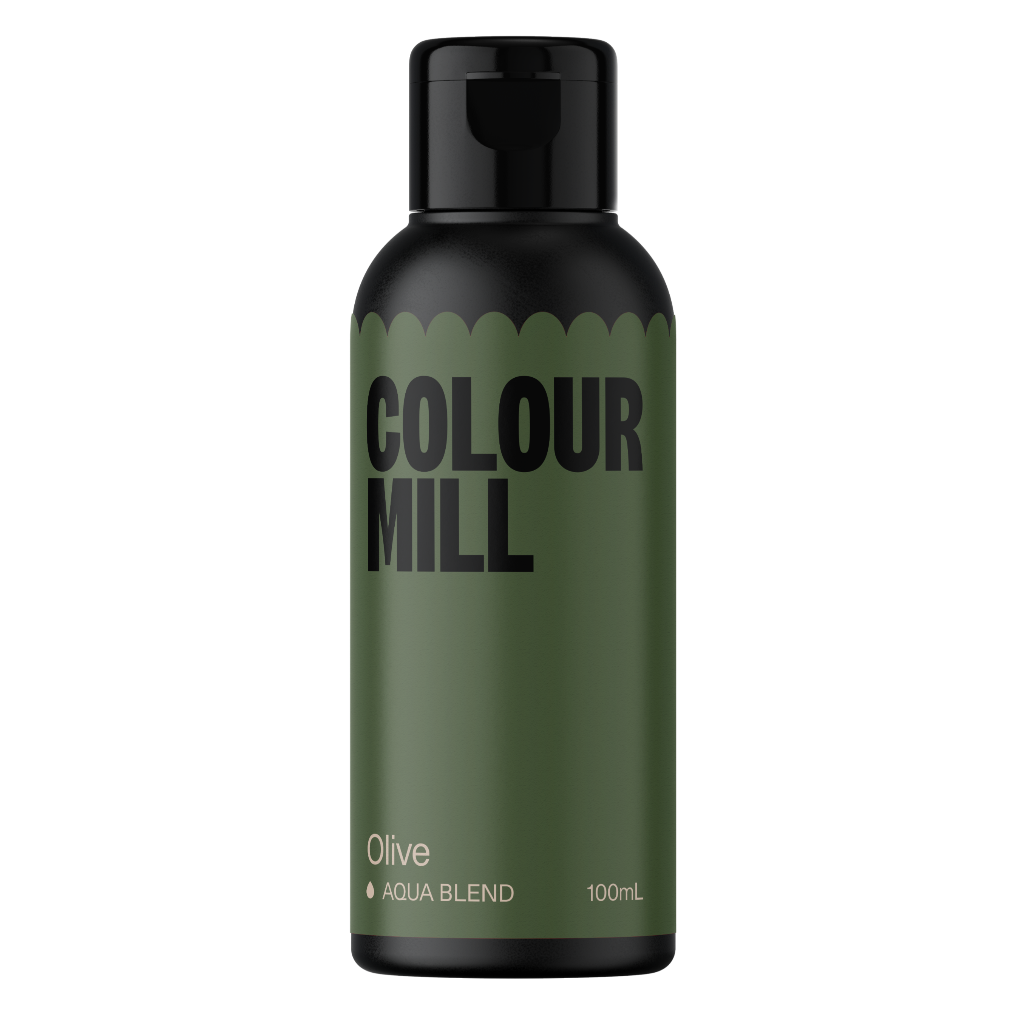 Colour mill oil based food colouring olive 100ml