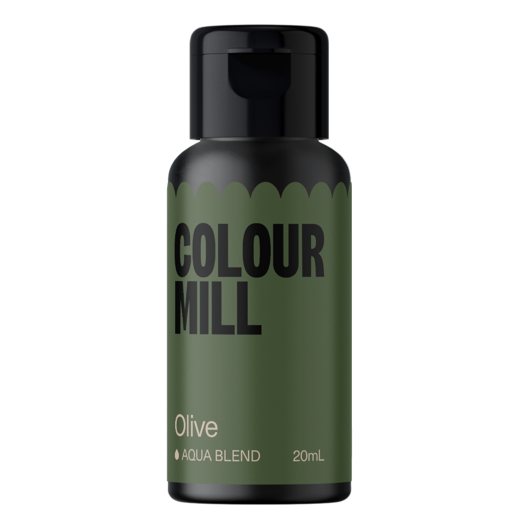 Colour mill oil based food colouring olive 20ml