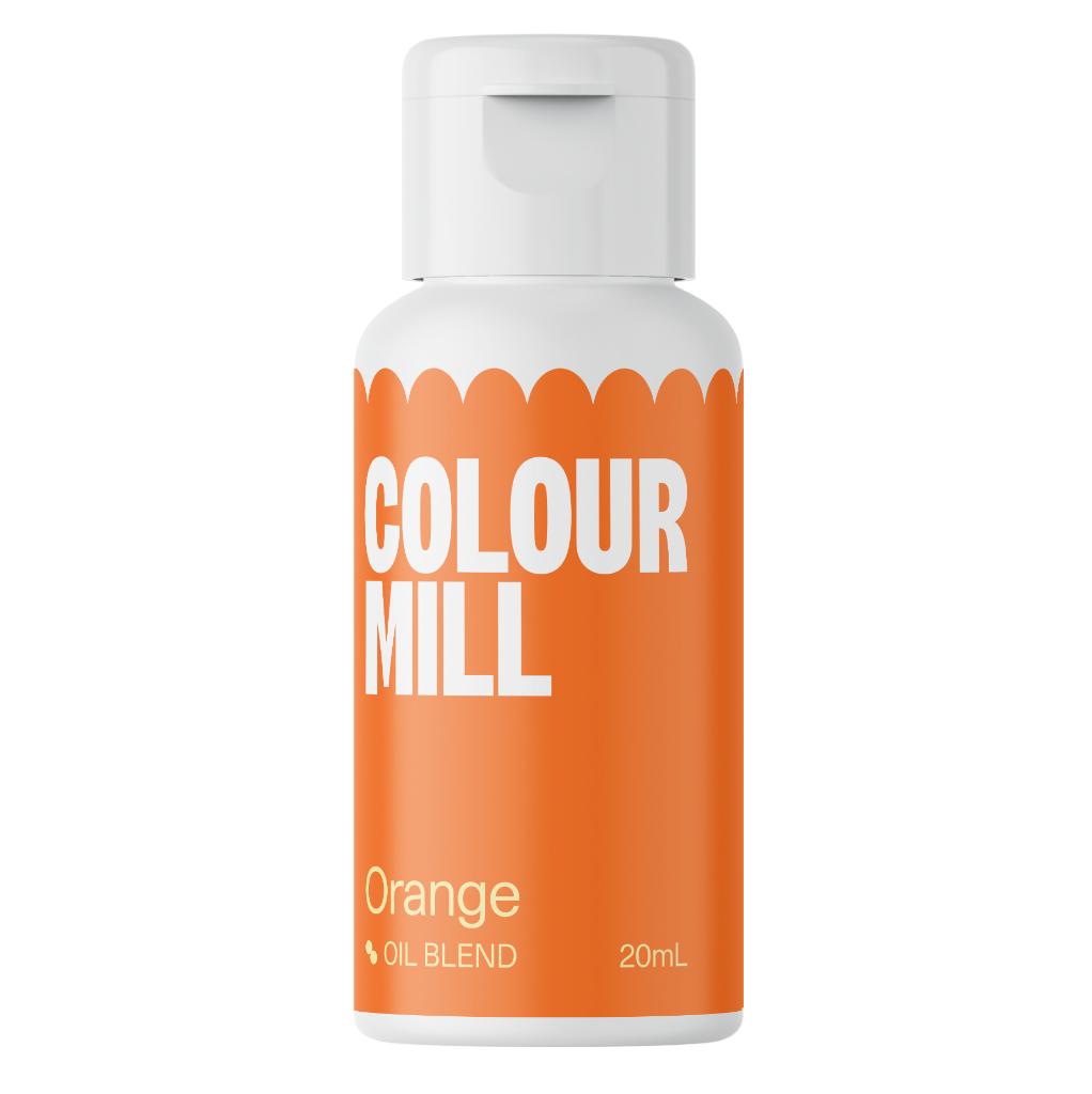 Colour mill oil based food colouring 20ml orange