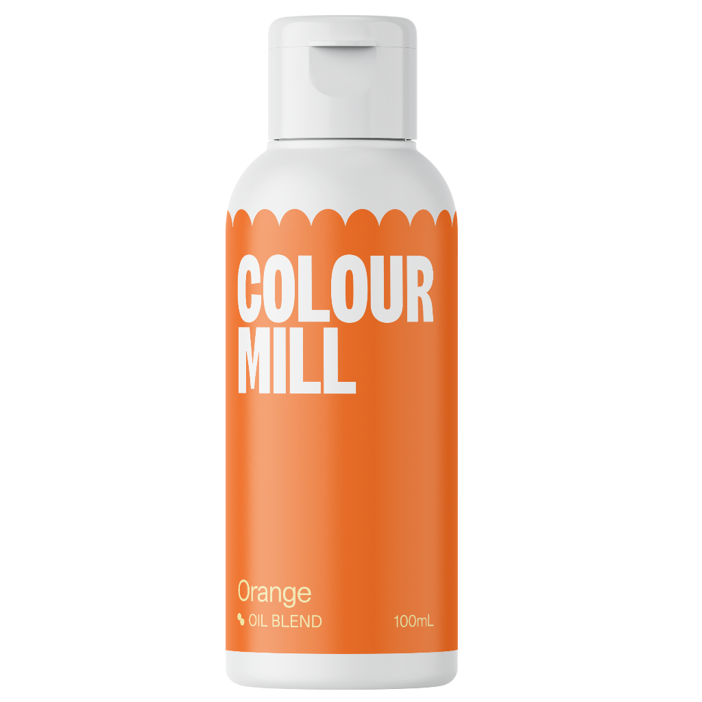 Colour mill oil based food colouring - Orange 100ml