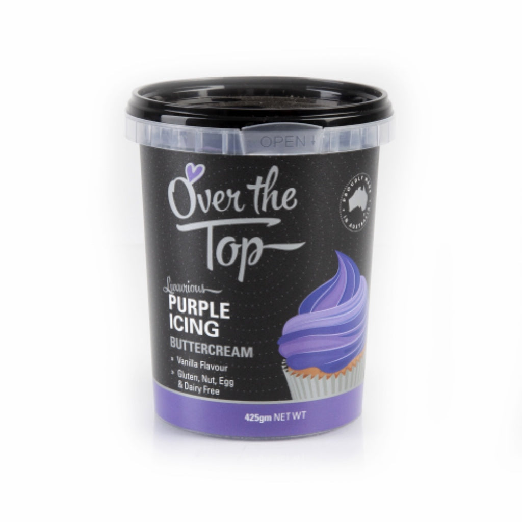 Over the top buttercream 425g purple