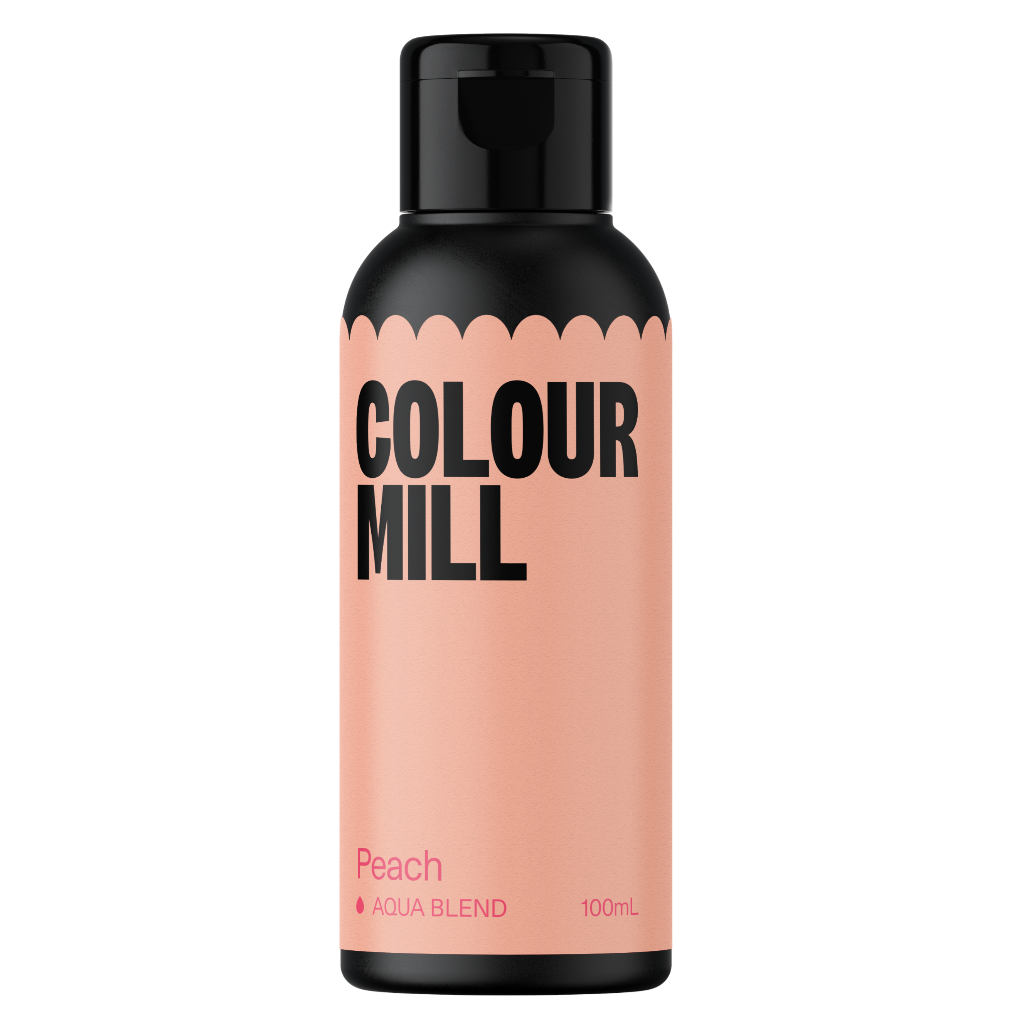 Colour mill oil based food colouring peach 100ml