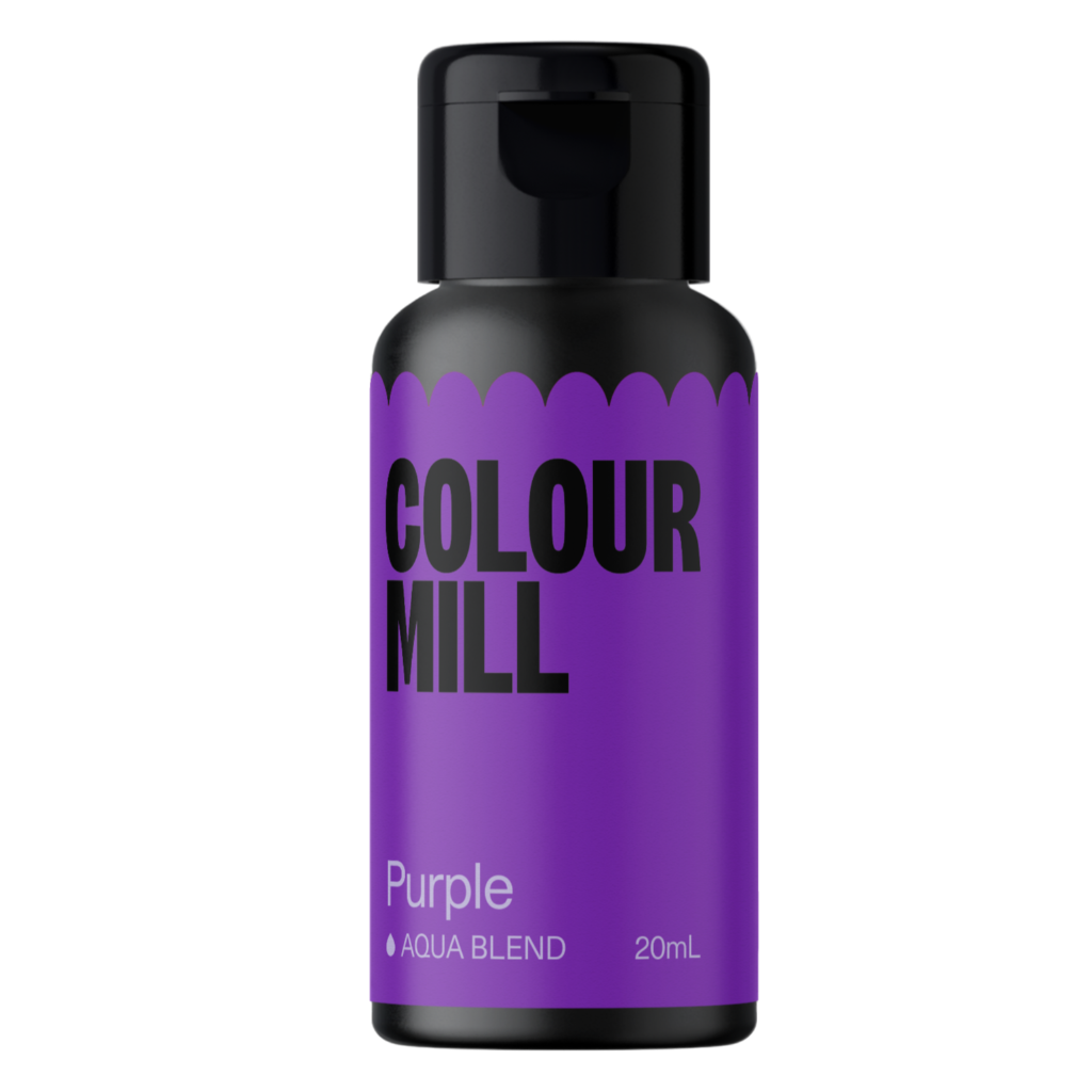 Colour mill oil based food colouring purple 20ml