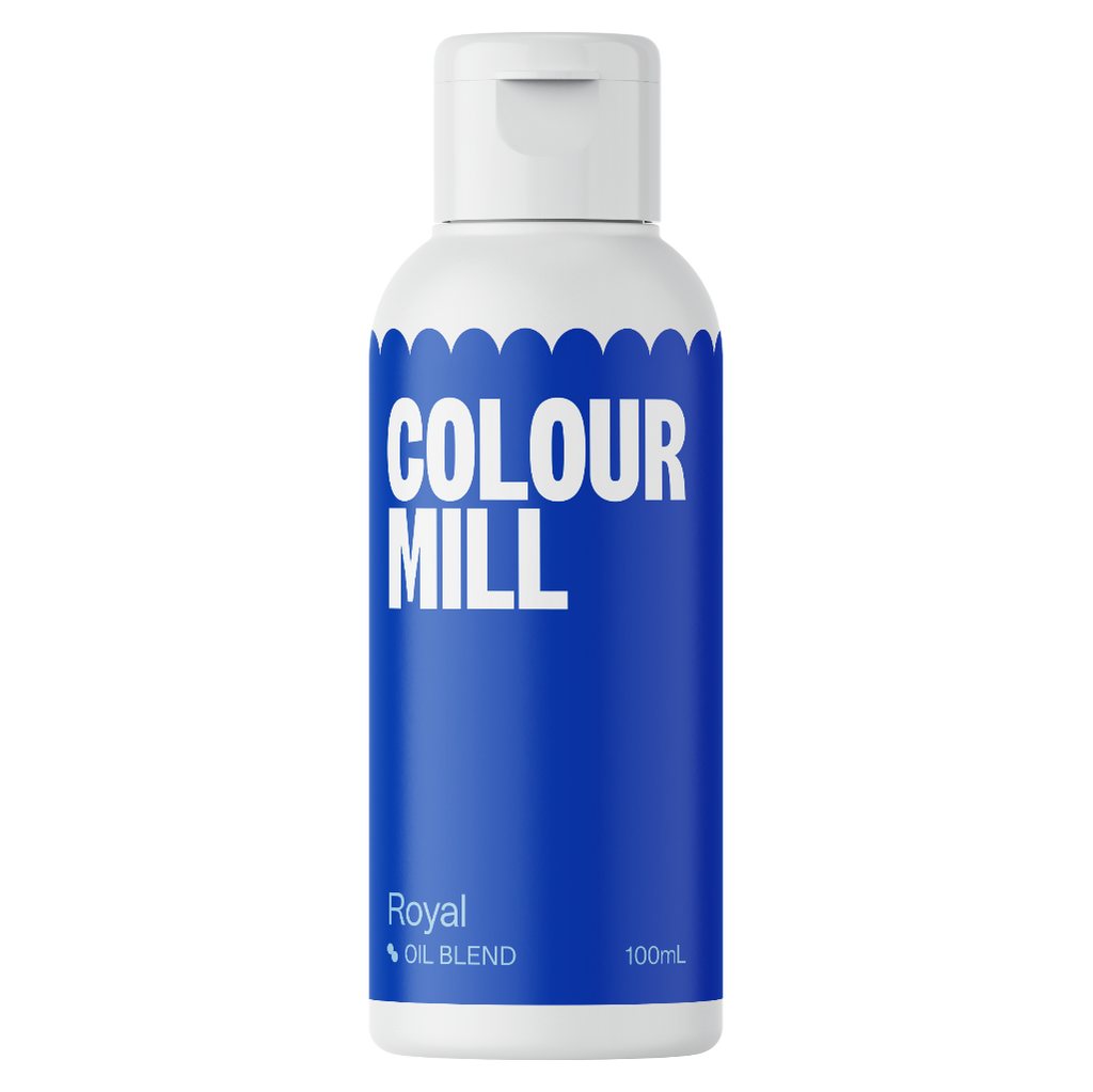 Colour mill oil based food colouring - royal blue 100ml
