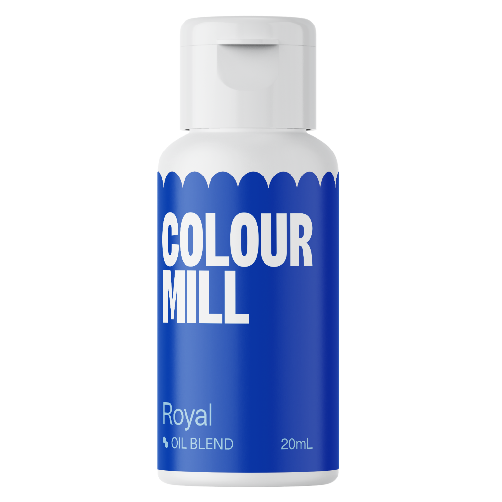 Colour mill oil based food colouring - royal blue 20ml