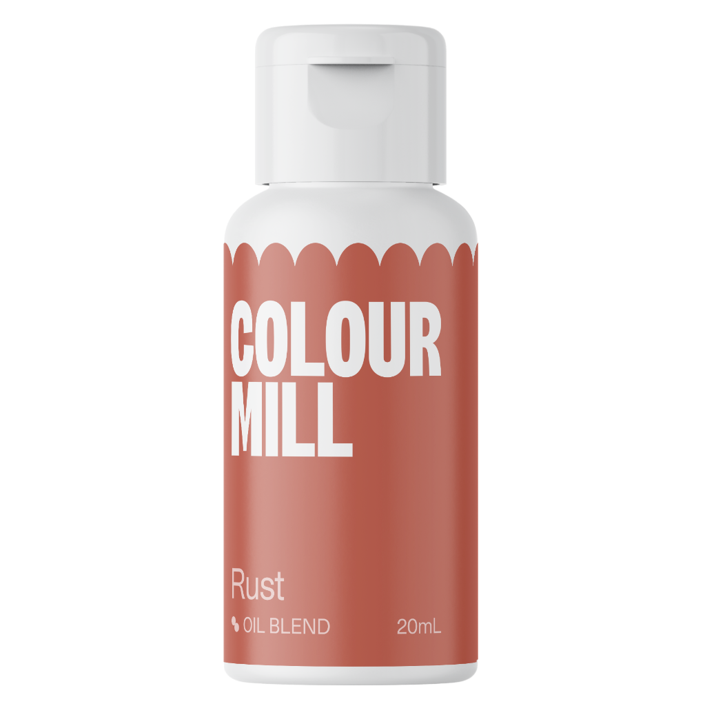 Colour mill oil based food colouring 20ml rust