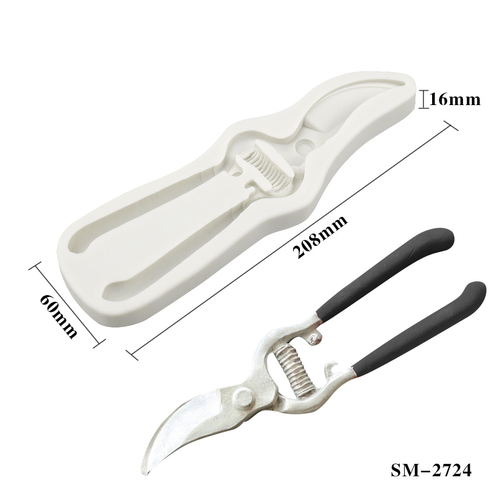Large tradie tools silicone mould snips