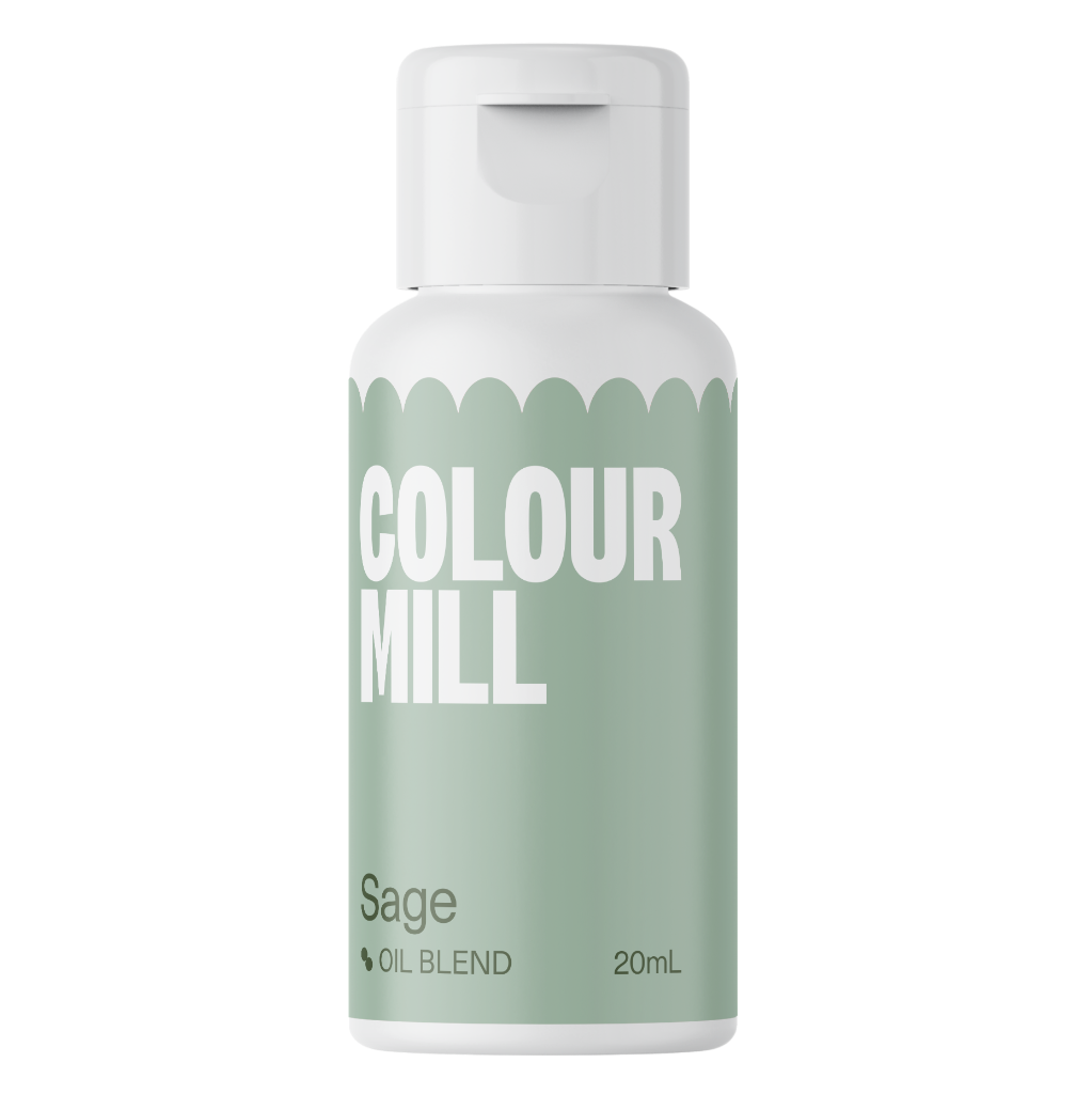 Colour mill oil based food colouring 20ml sage