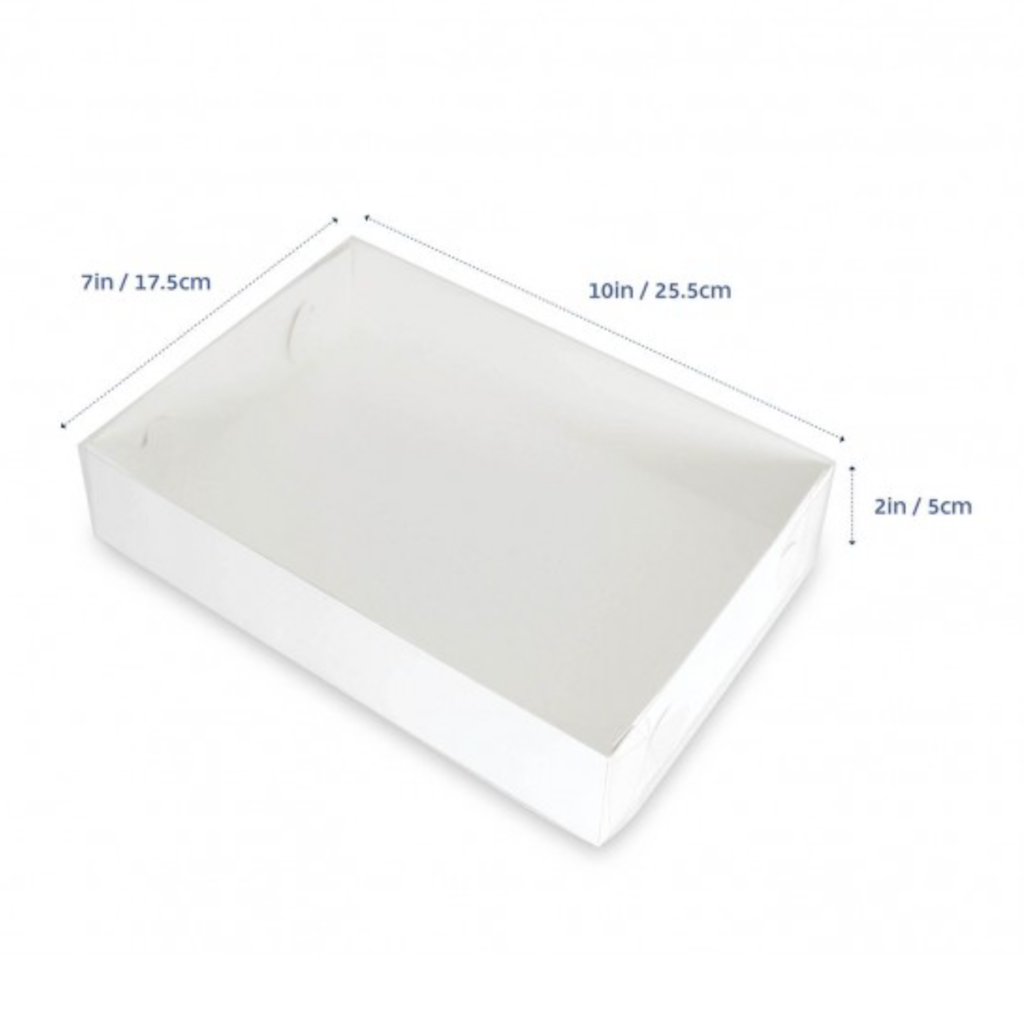 loyal biscuit cookie box with clear lid