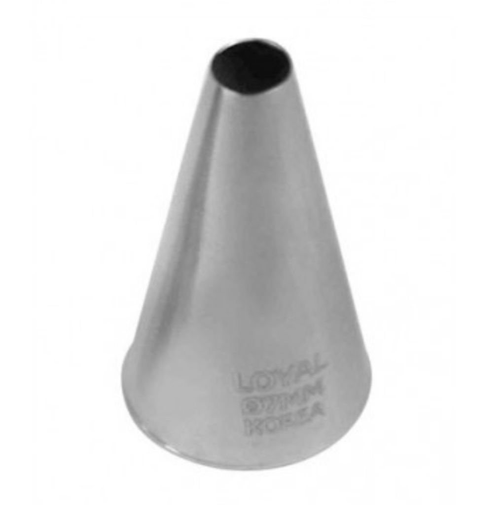 loyal 7mm pastry piping nozzle tip