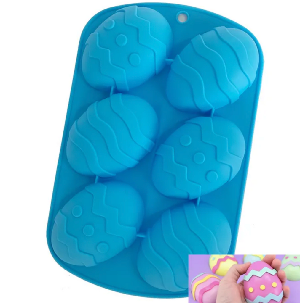 large easter egg silicone mould