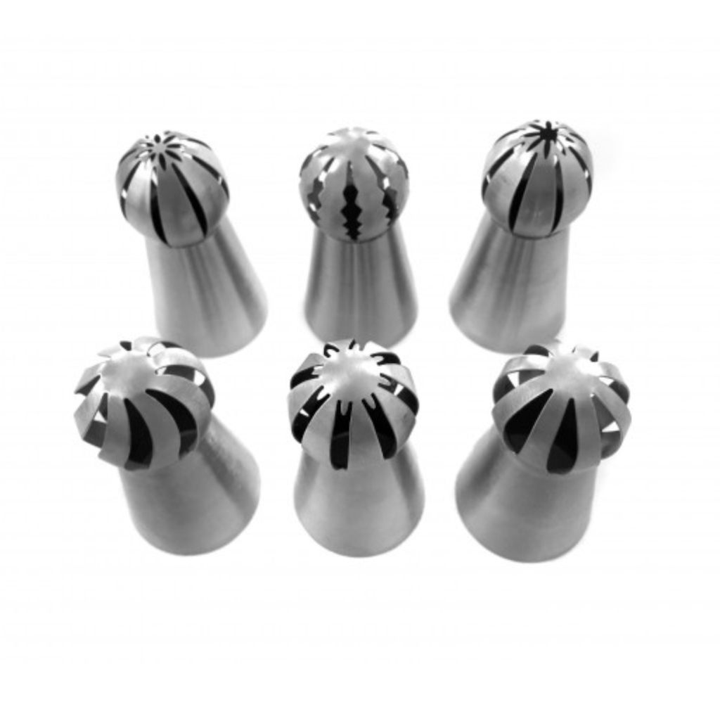 Russian Instant Ruffle Piping Nozzle Set Cakers Paradise