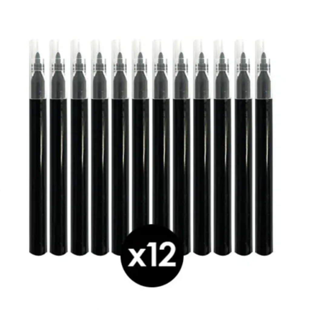 cake craft edible mini markers 12 pack black for BYO cookies