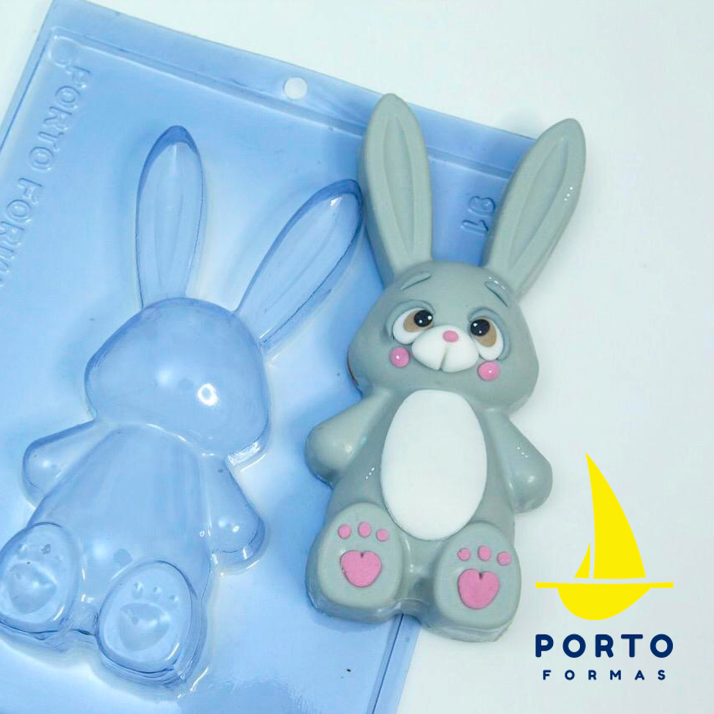 plastic chocolate mould portoforma easter bunny