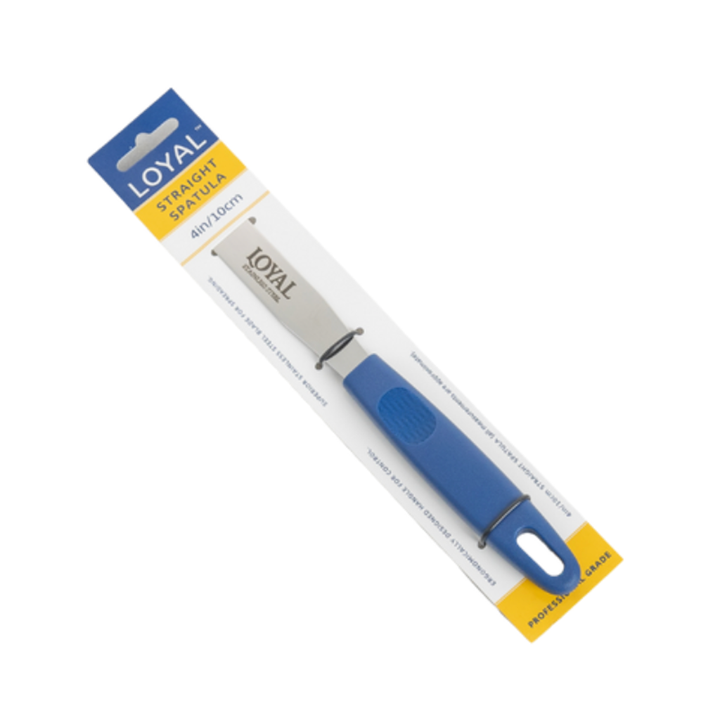 Loyal bakeware Straight Spatula - 4in plastic handle