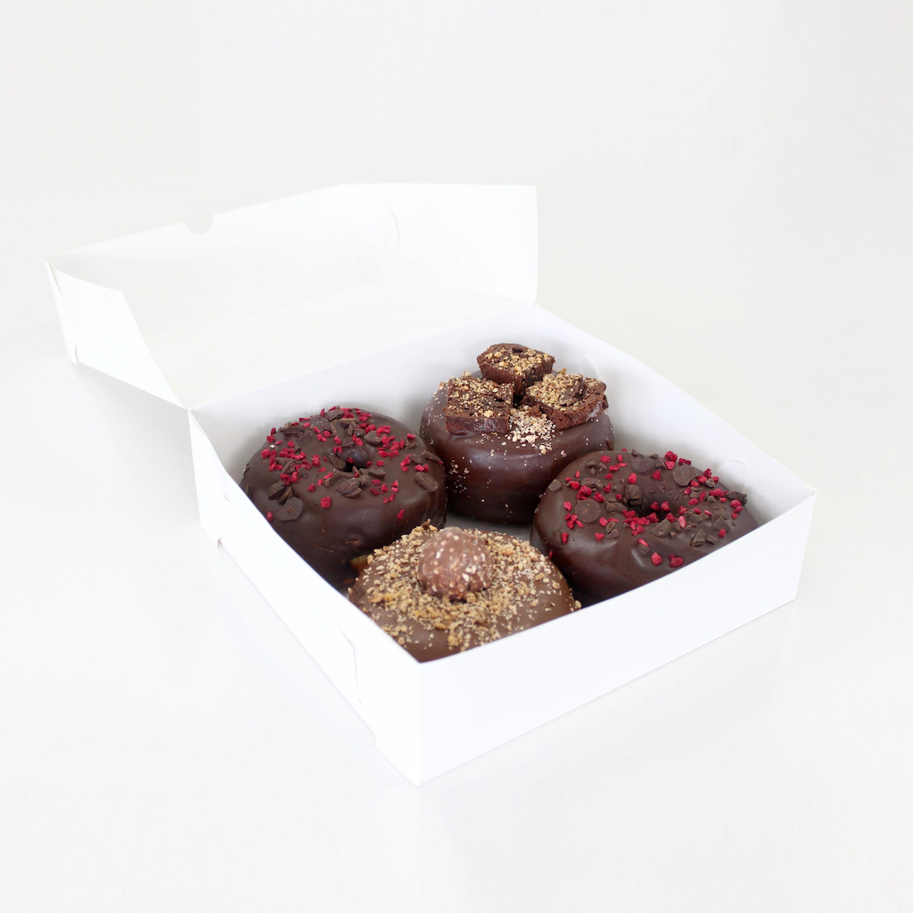 loyal donut doughnut box for 4 donuts