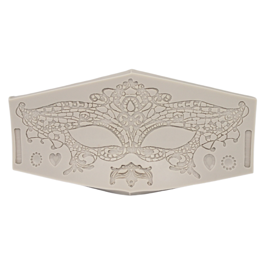 silicone moulds masquerade lace mask