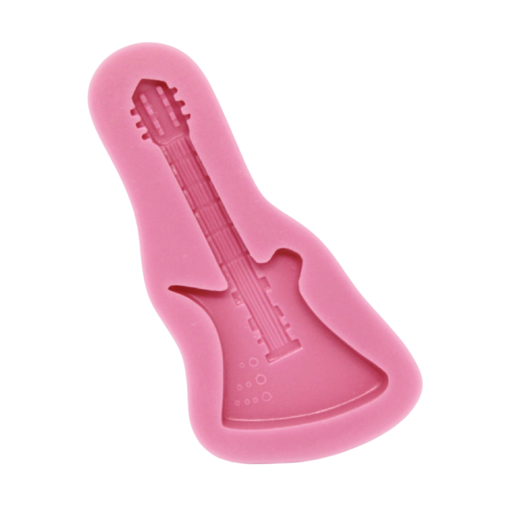 silicone mould music guitar