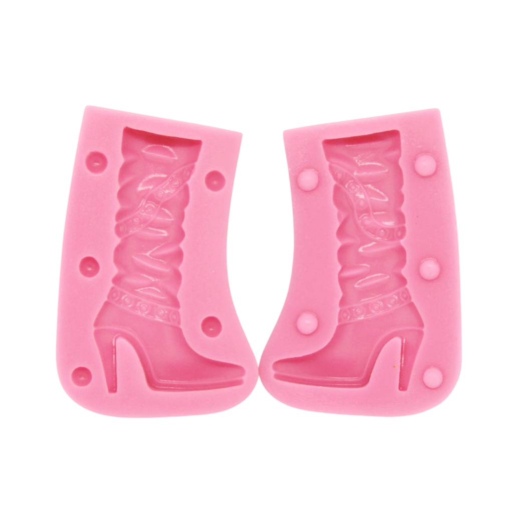 silicone mould high heel fashion boots