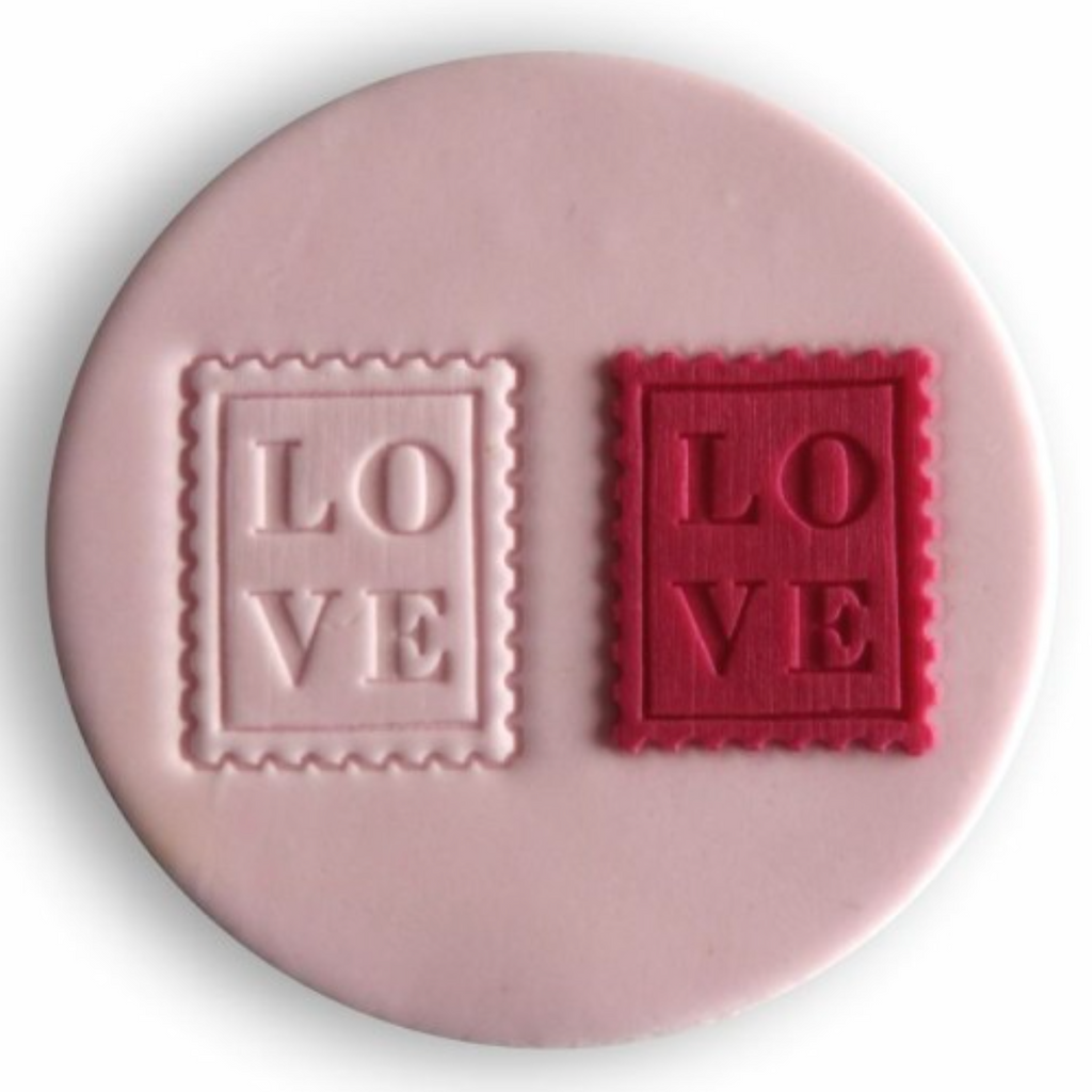 Sucreglass super stamp cookie stamp fondant debosser love valentines day wedding anniversary