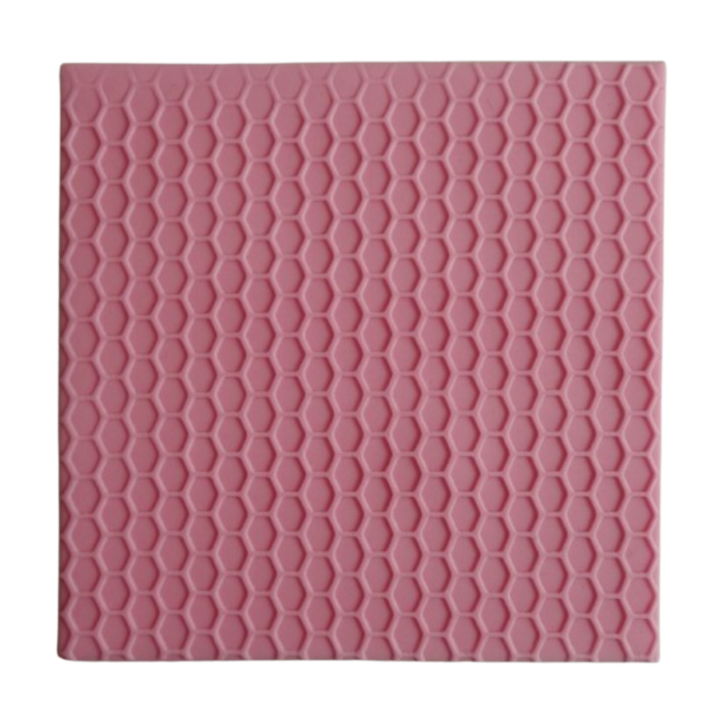 Fondant Cookie Stamp by Sucreglass – Honeycomb pattern