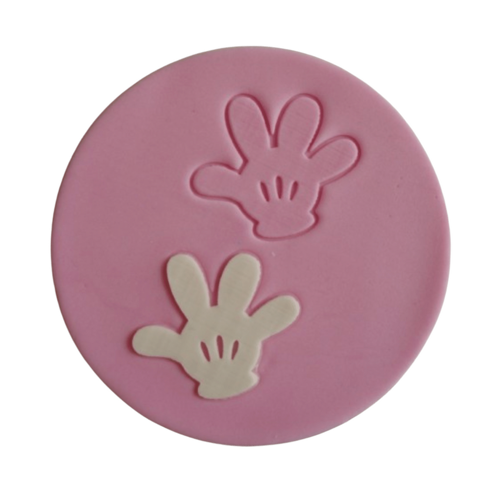 Fondant Super Stamps by Sucreglass - Mickey Mouse Glove