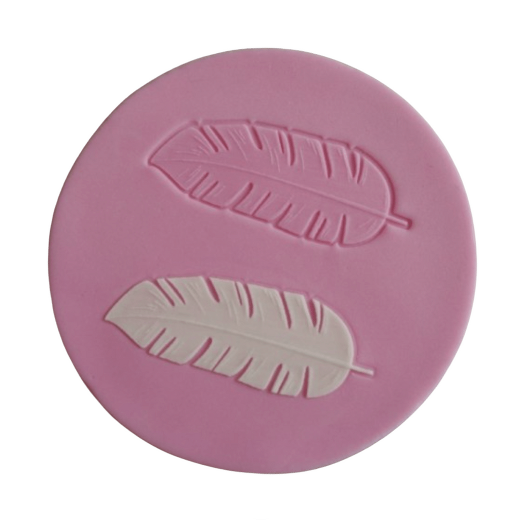 Fondant Super Stamps by Sucreglass - Tropical Palm Leaf