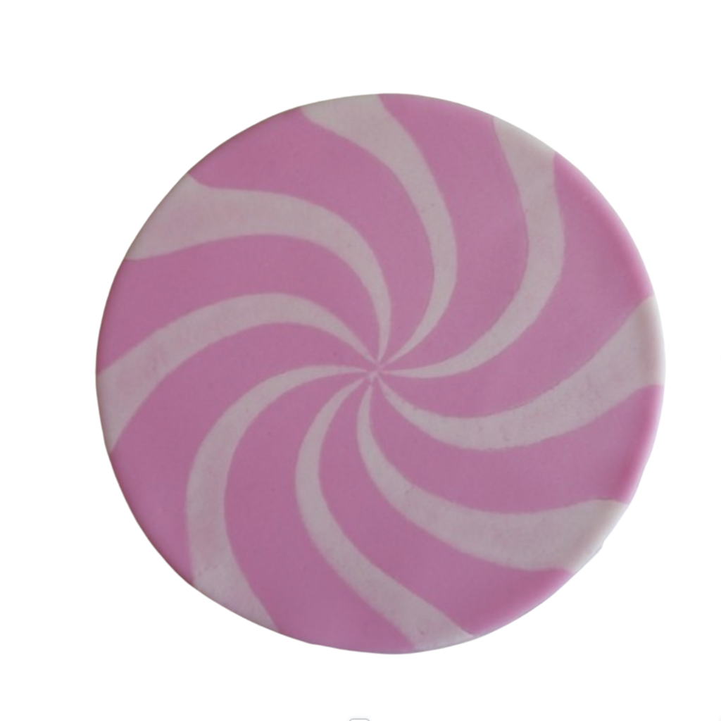 Fondant Super Stamps by Sucreglass - Lollipop Swirl
