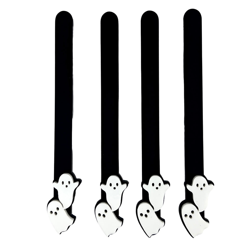 Acrylic Popsicle - Cakesicle Sticks - Halloween Cute Ghost 8pc